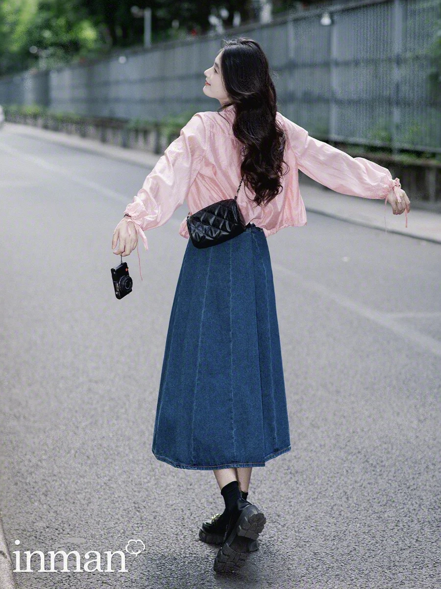 茵曼防晒衣・一眼温柔的人鱼姬粉