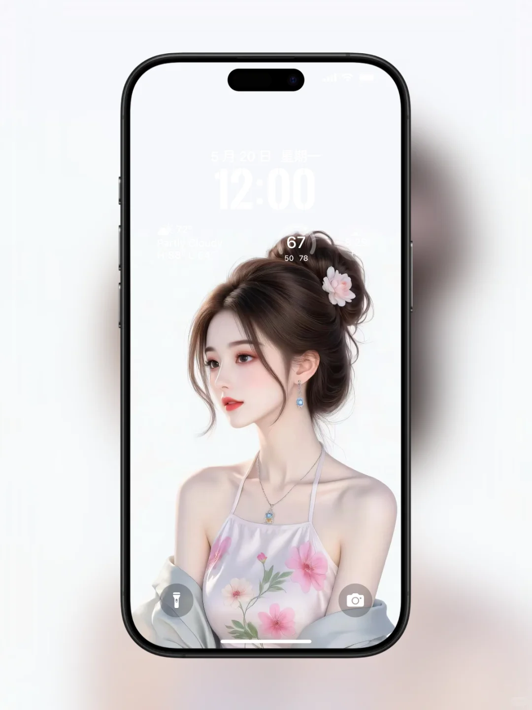 淡雅画美人｜超清壁纸