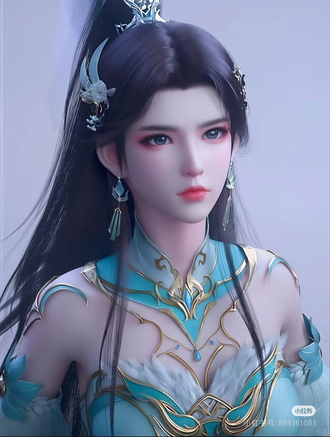 挑战发100个国漫女神的美照100/3，古熏儿