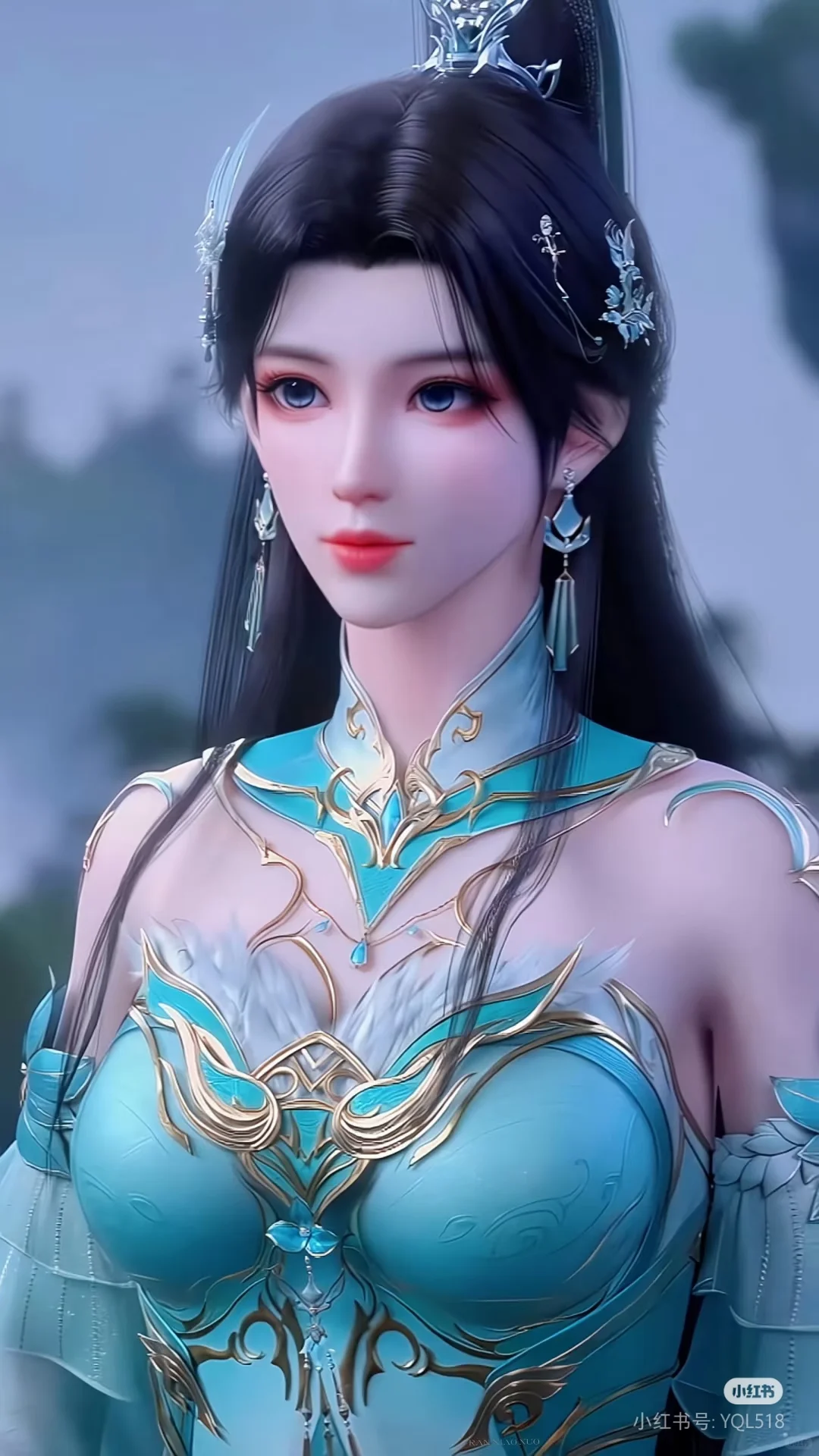 挑战发100个国漫女神的美照100/3，古熏儿