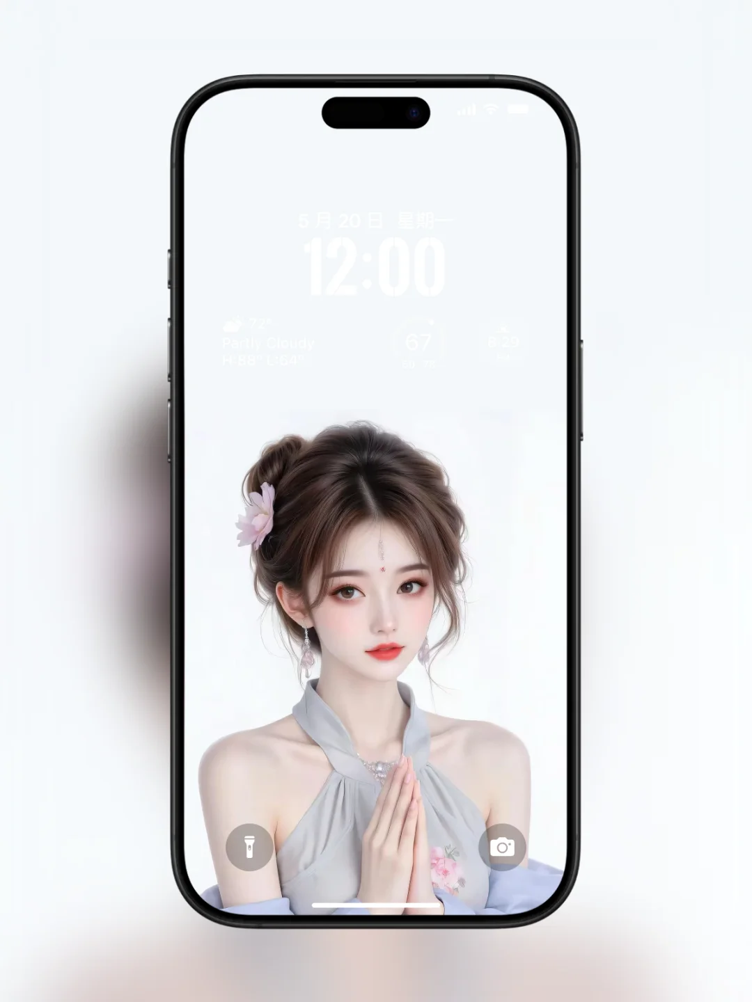 淡雅画美人｜超清壁纸