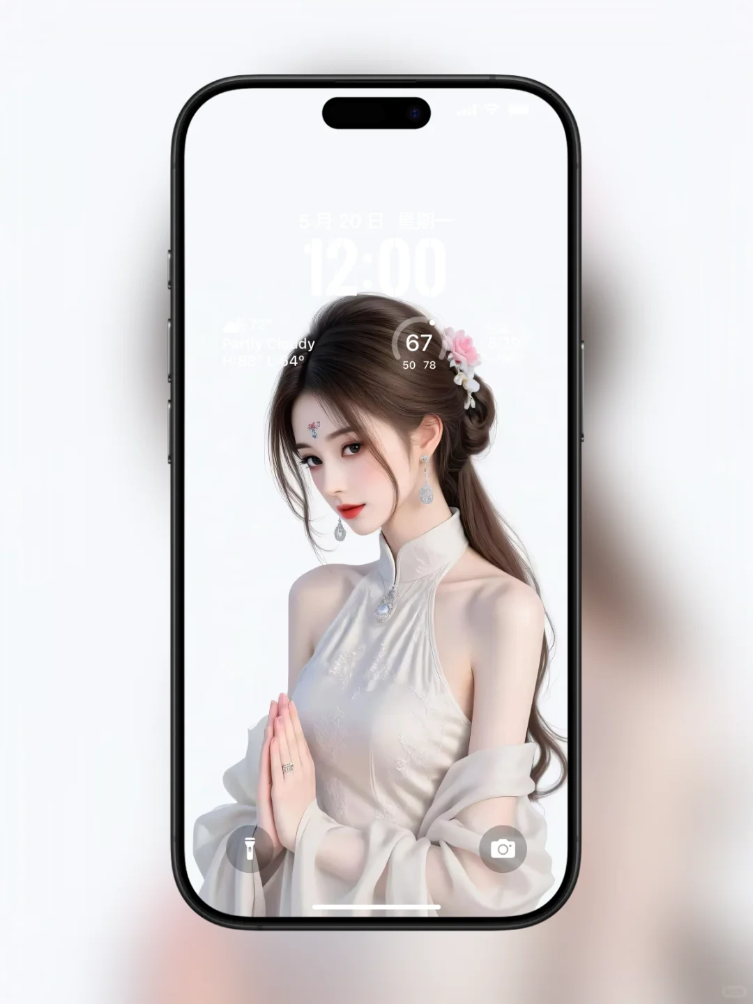 淡雅画美人｜超清壁纸