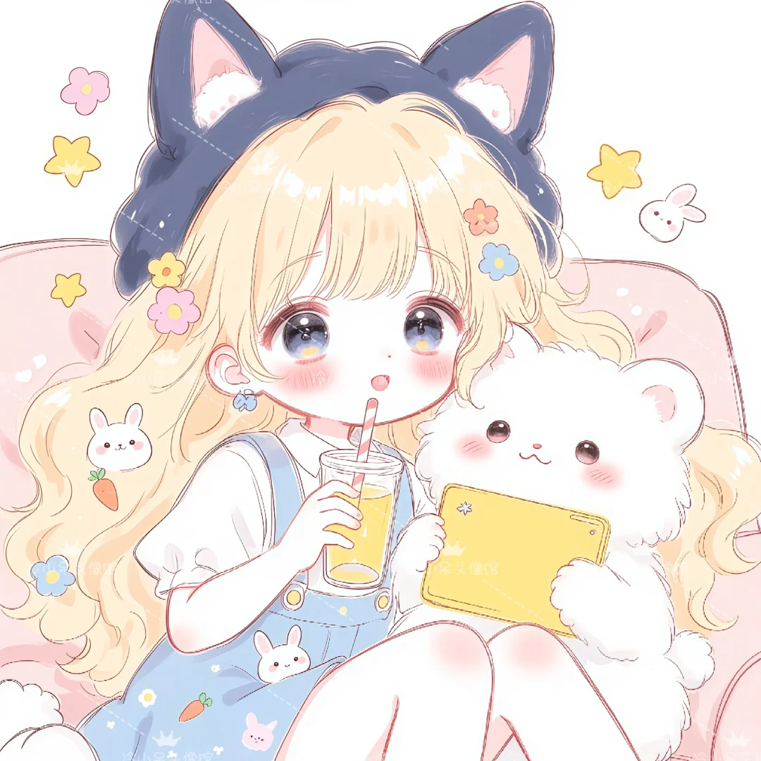 女生头像︳˶>ᴗoಣ🌸夏日小清新治愈可爱