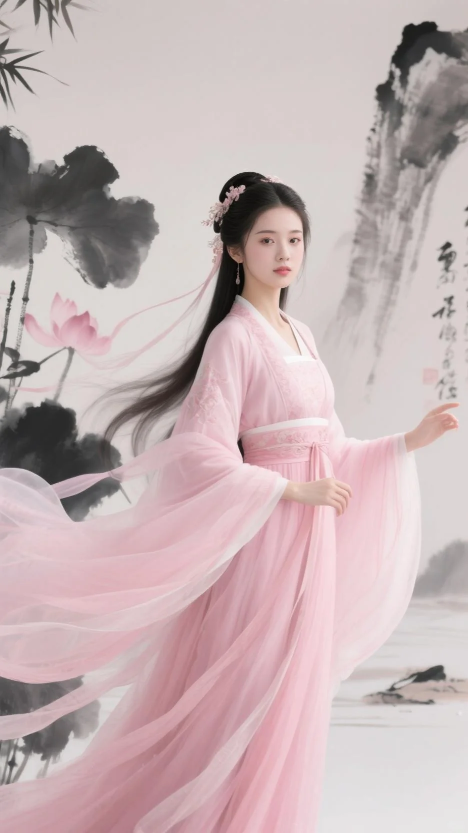 白色主打一个仙