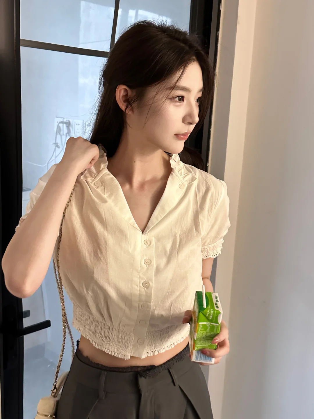 今天看起来有点高知～