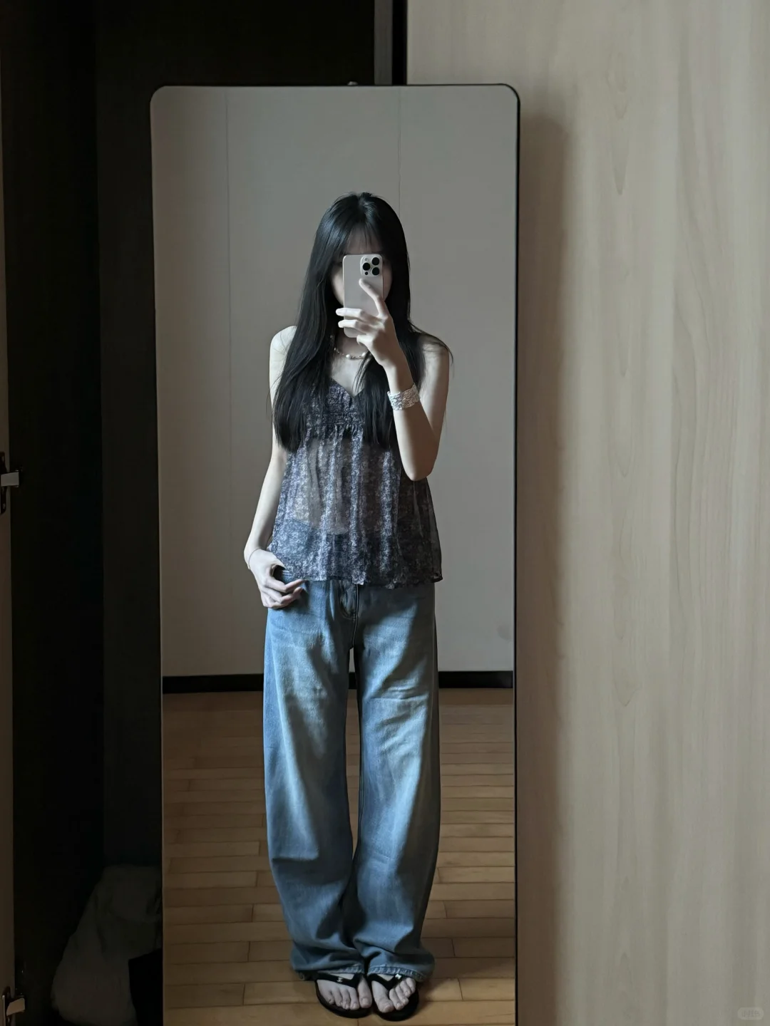 宅女同款碎花吊带💜剪吊牌最快的一次！
