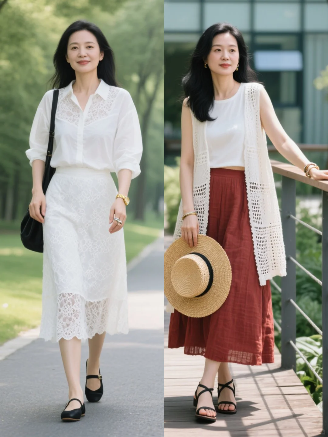 30＋40＋女人的夏日优雅穿搭，建议收藏！