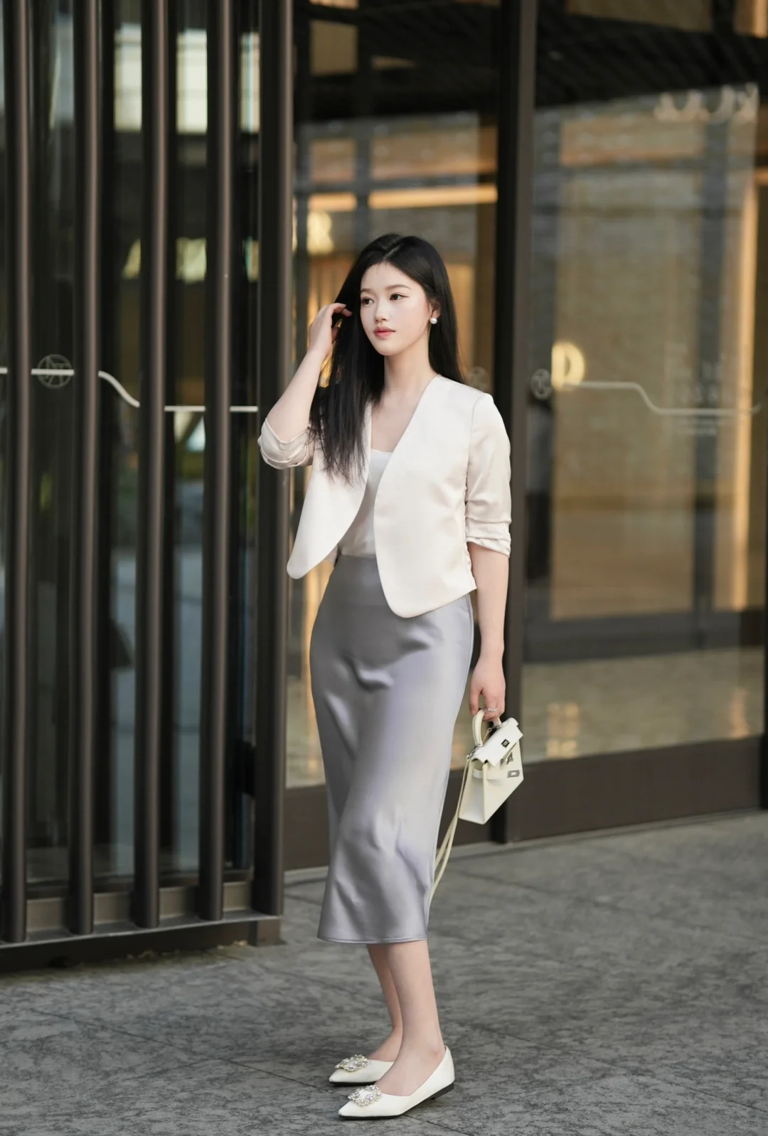OOTD｜优雅职场穿搭