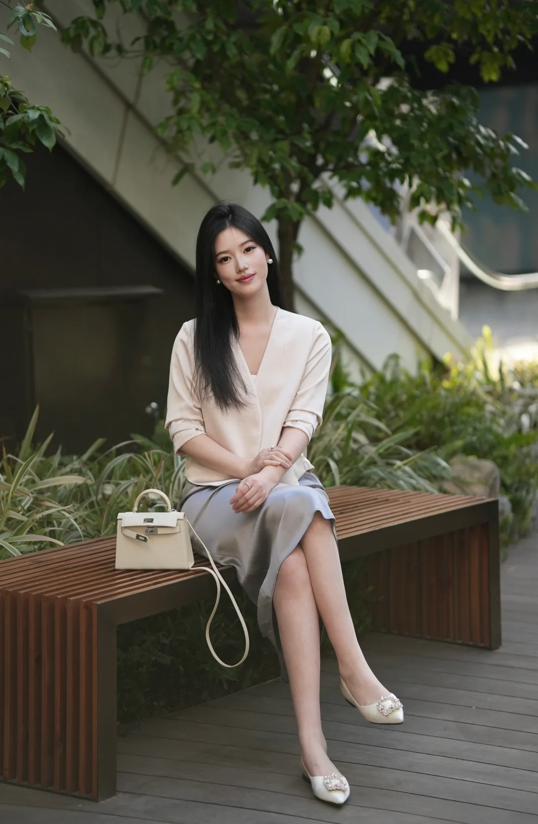 OOTD｜优雅职场穿搭