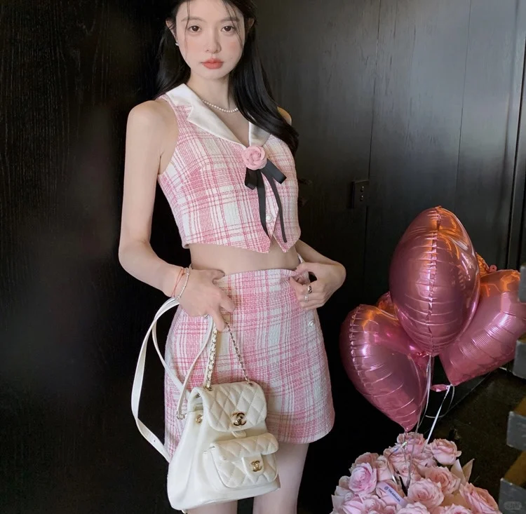 公主的粉色系穿搭💗