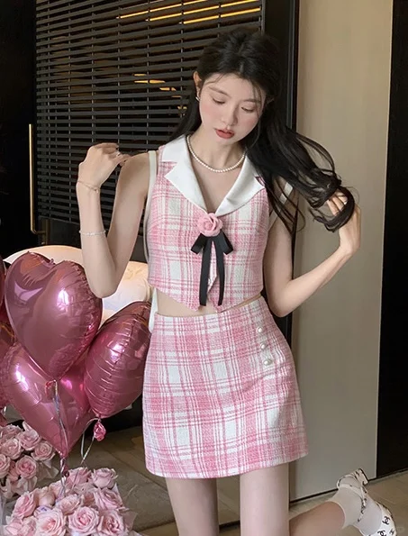 公主的粉色系穿搭💗