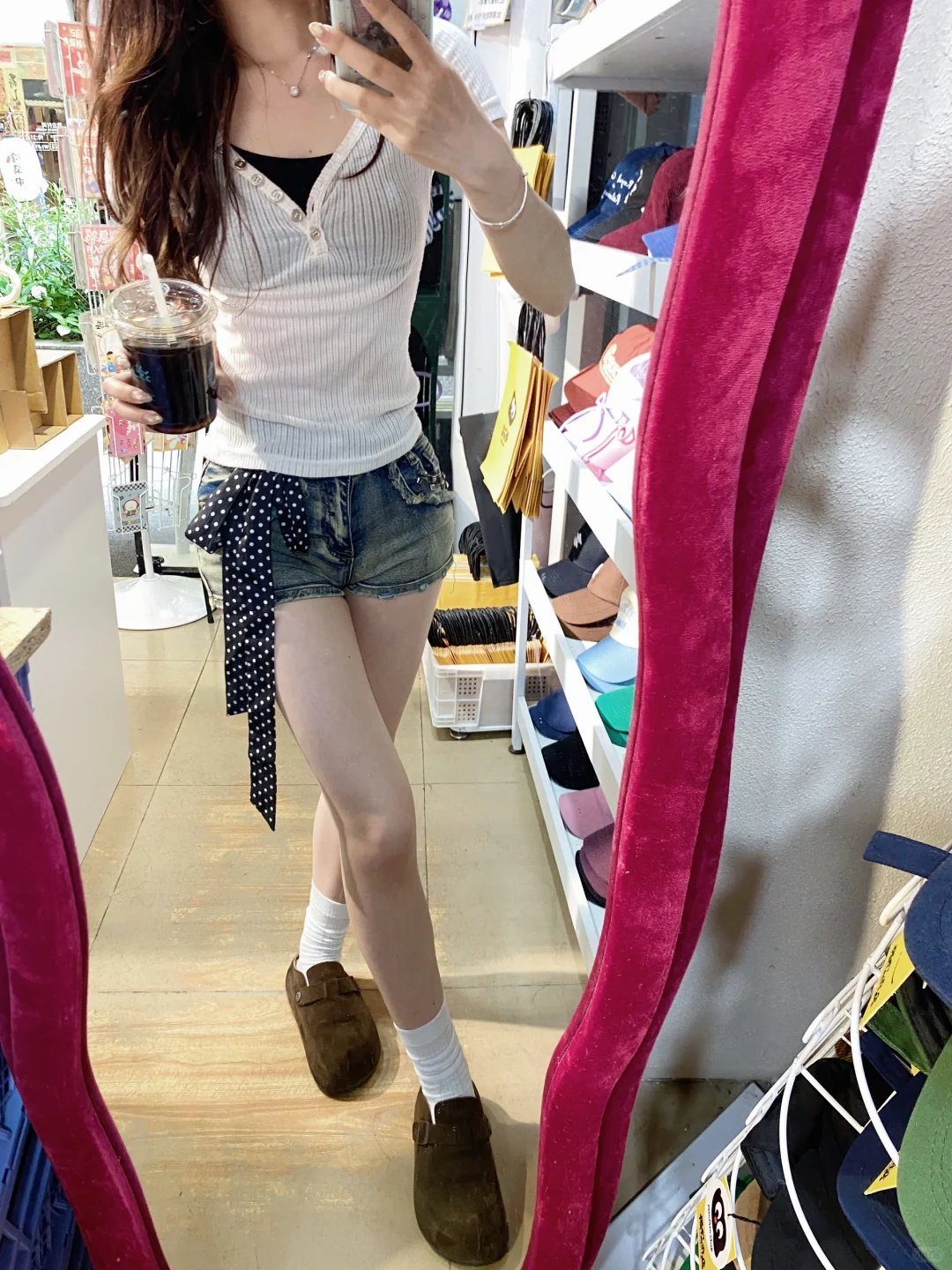 163/96 巨显腿长的韩系热裤穿搭来噜！！