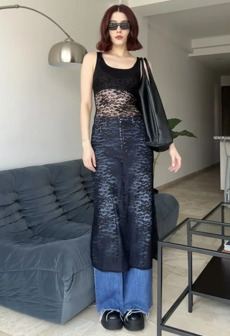 时装杂志ins风穿搭！🖤