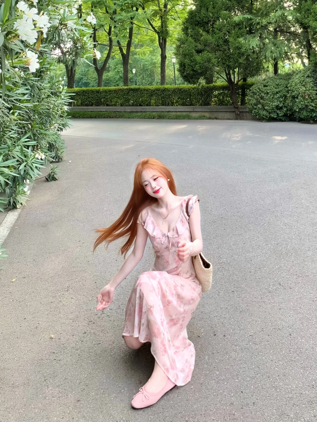 🌷温柔有质感的连衣裙～版型特别显瘦啊！！