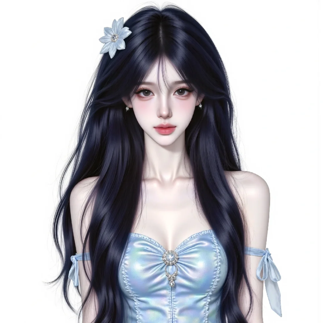 美女头像｜你说爱是永远