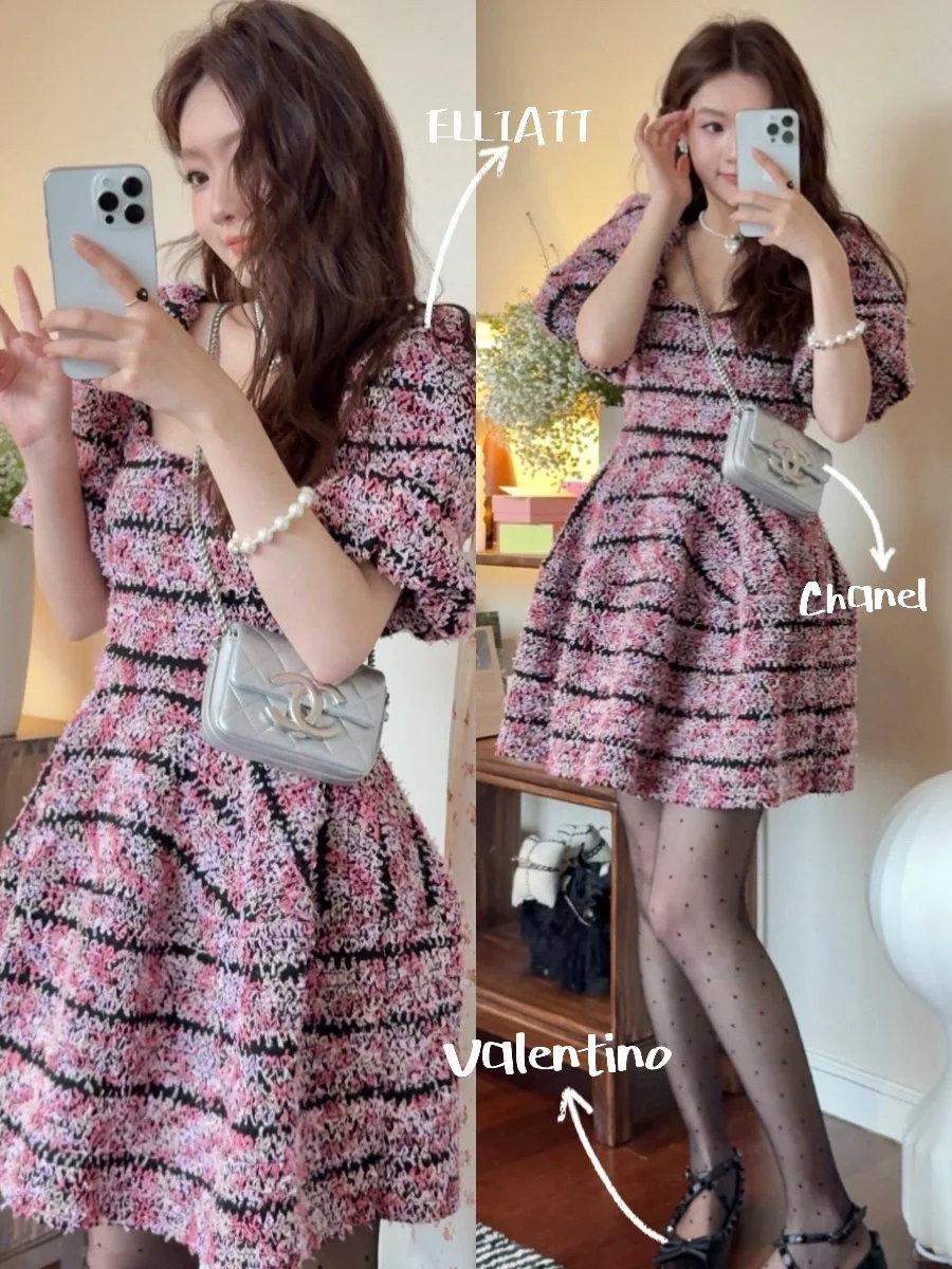 🩰连衣裙穿搭合集～春夏就是要穿各种裙子呀！