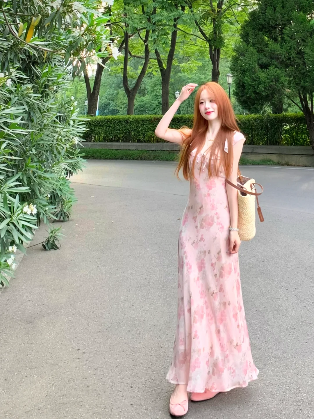 🌷温柔有质感的连衣裙～版型特别显瘦啊！！