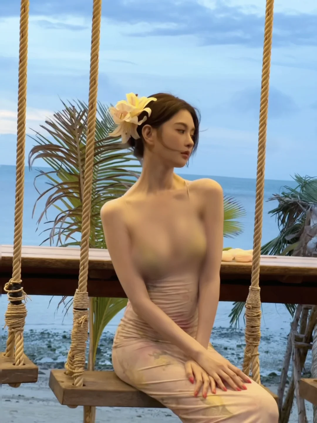 【𝐒𝐎𝐊𝐀·镜头环游记】晚霞绕过火车等着