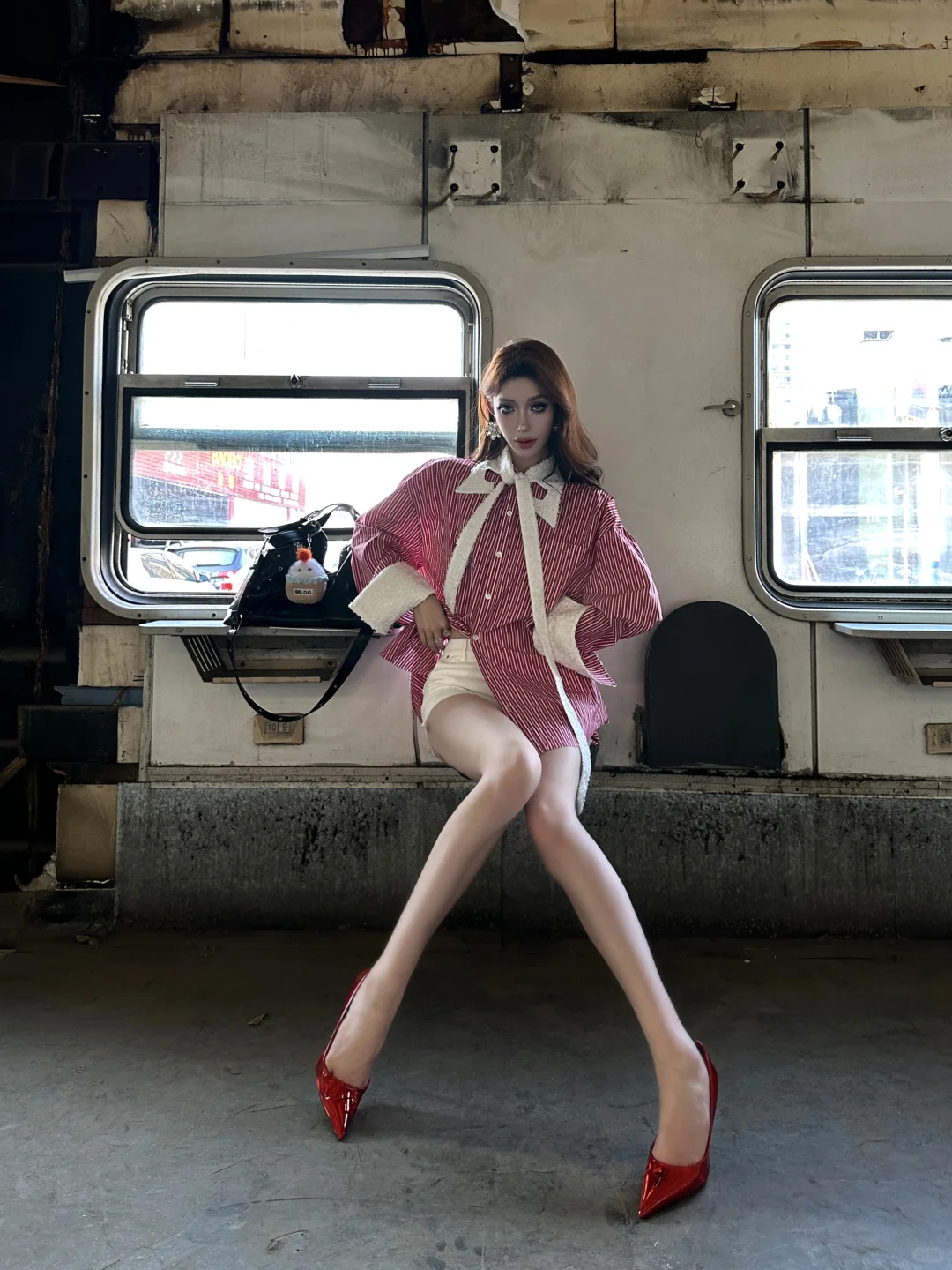 谁能拒绝红色高跟鞋👠