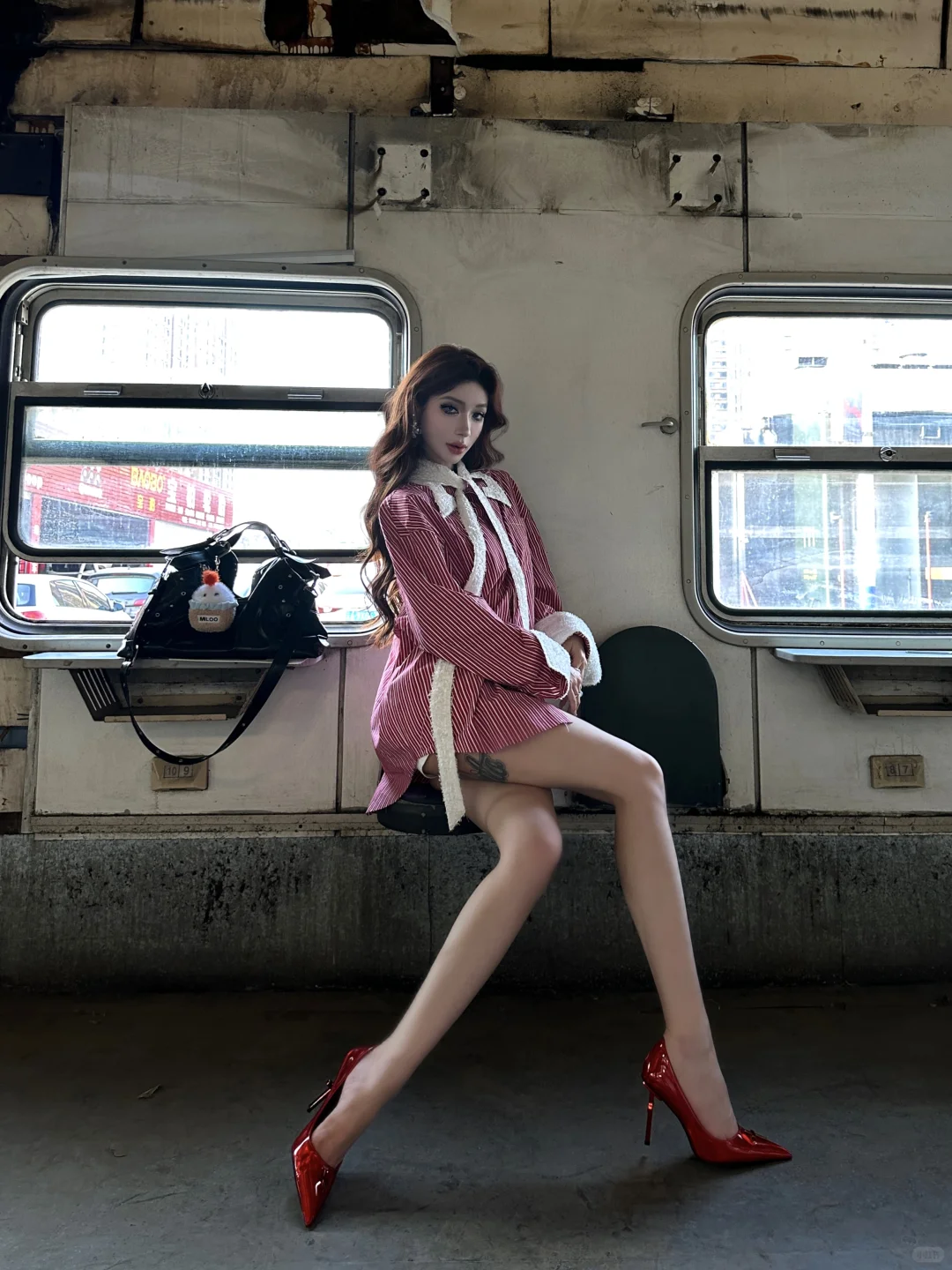 谁能拒绝红色高跟鞋👠