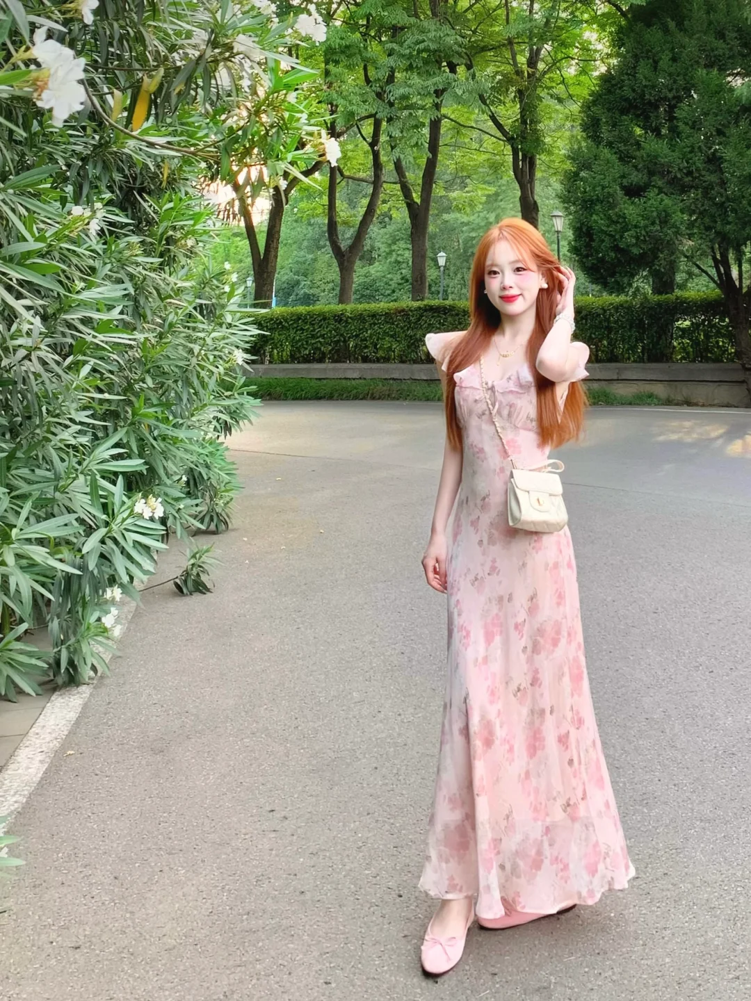 🌷温柔有质感的连衣裙～版型特别显瘦啊！！