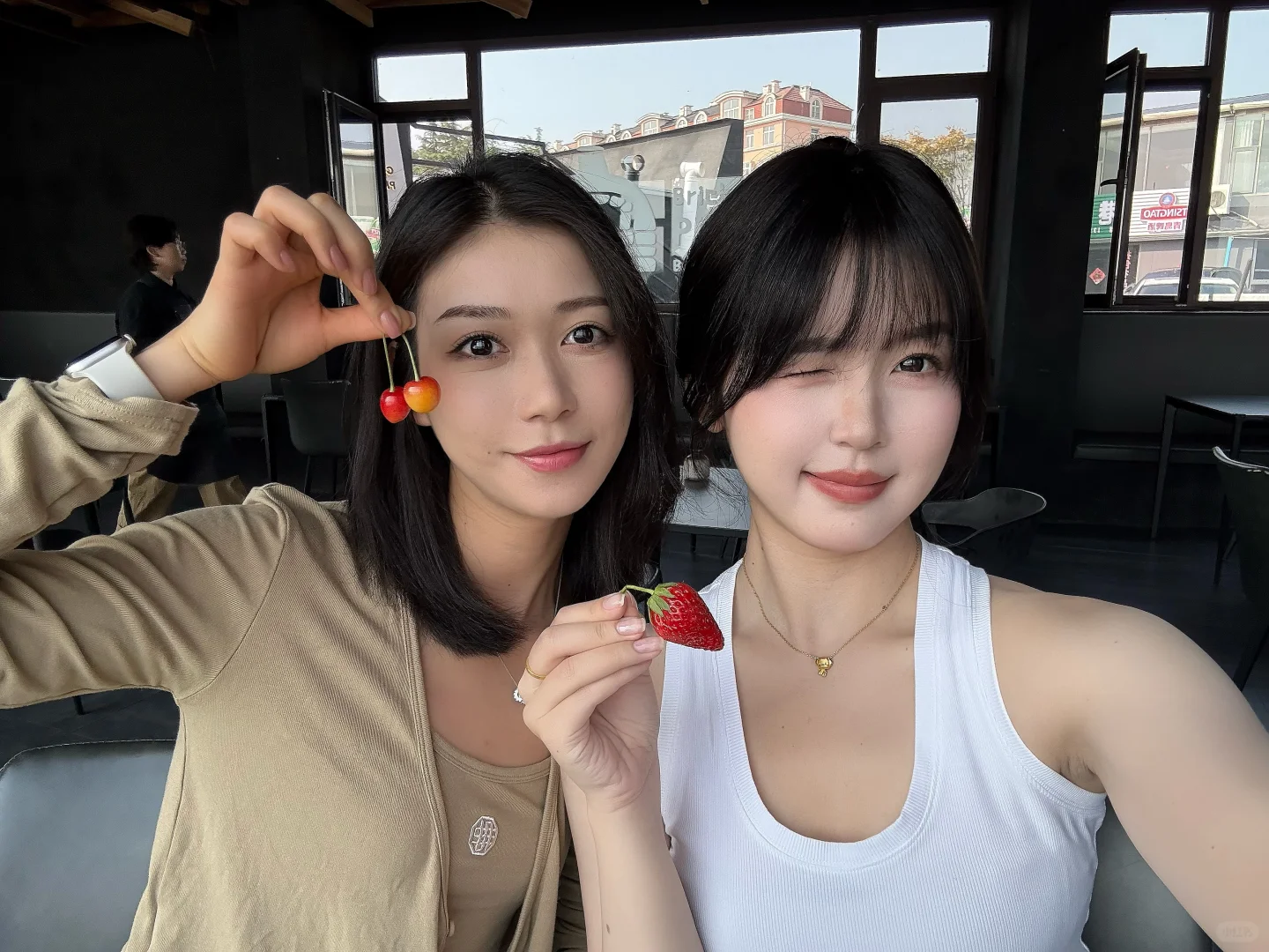 朋友和阳光是最好的滤镜
