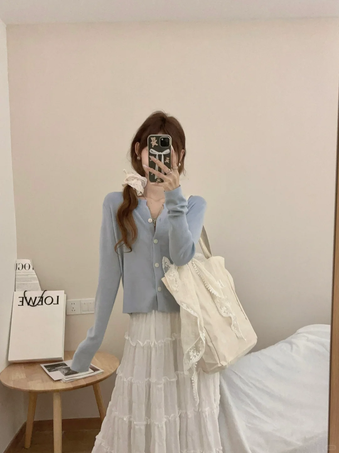 Ootd｜对镜拍｜156小个子｜韩系小清新温柔风