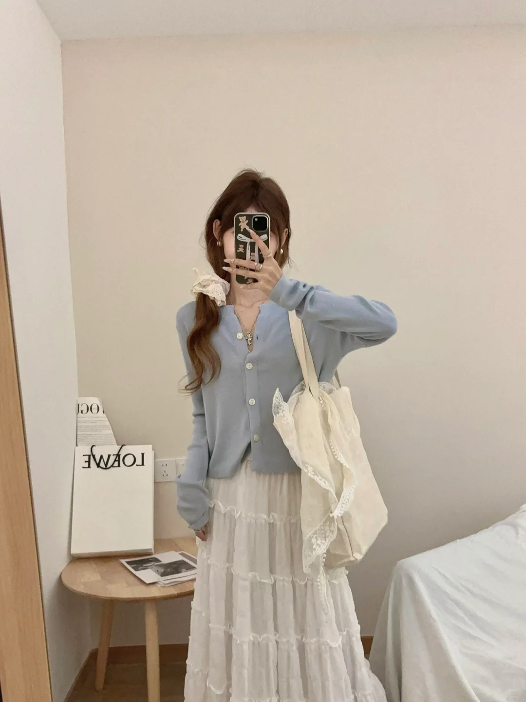 Ootd｜对镜拍｜156小个子｜韩系小清新温柔风