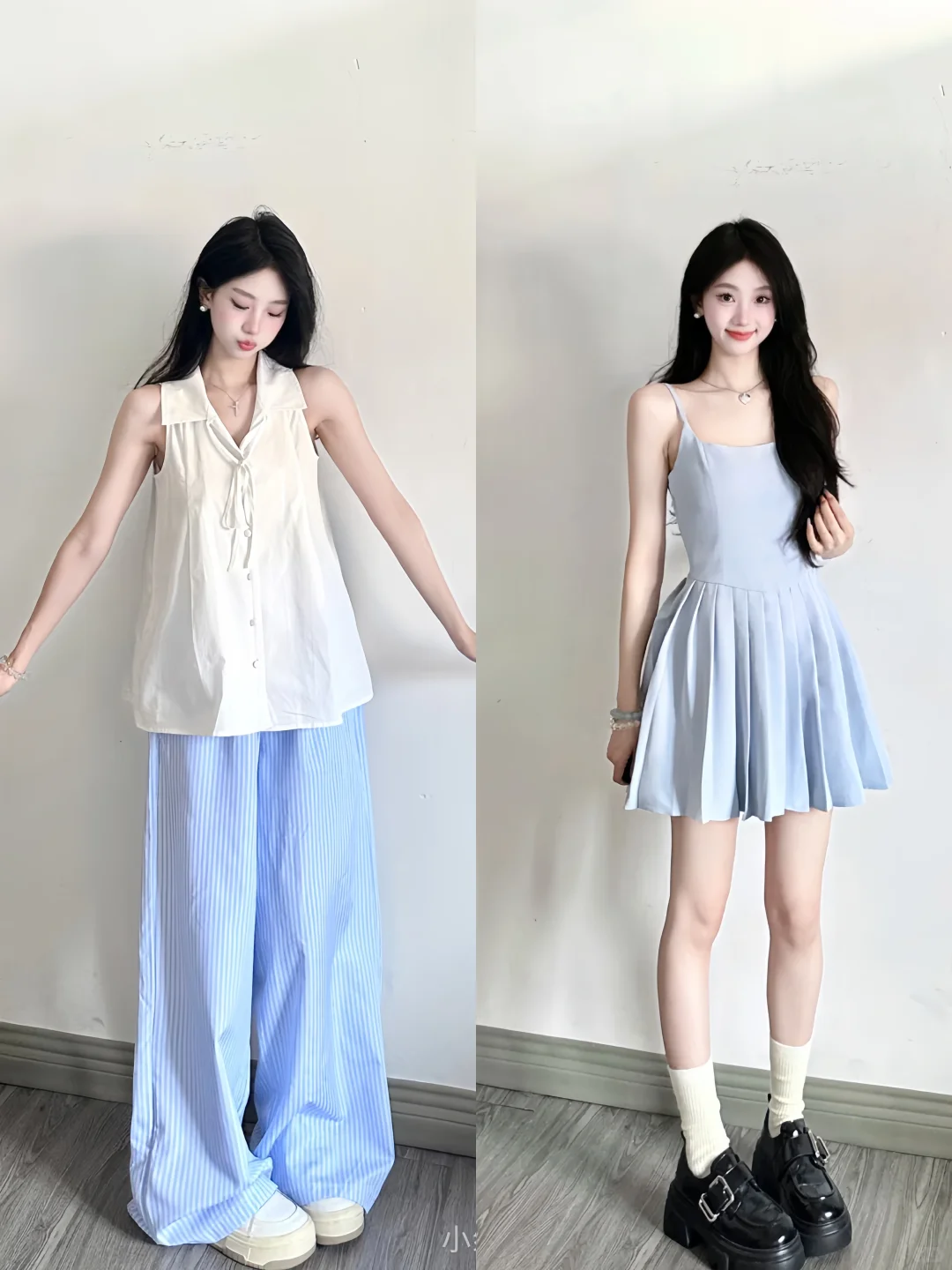 2⃣️0⃣️套🫧｜蓝色系少女穿搭🔗