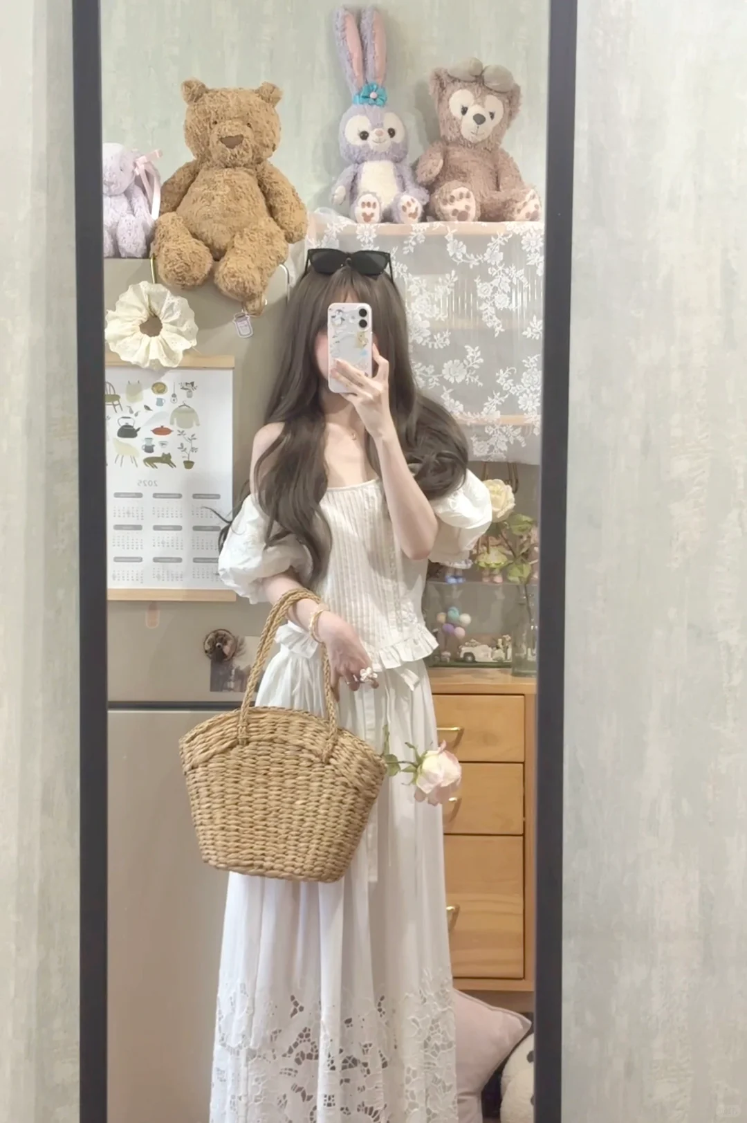 🎐🐈 𖠿 𖦞 𖥧⋆︎*淡颜系甜妹初夏look✖️9