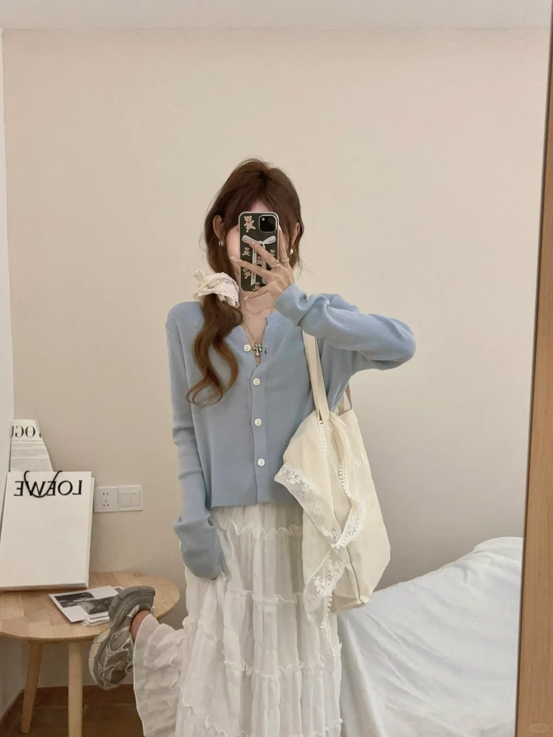 Ootd｜对镜拍｜156小个子｜韩系小清新温柔风
