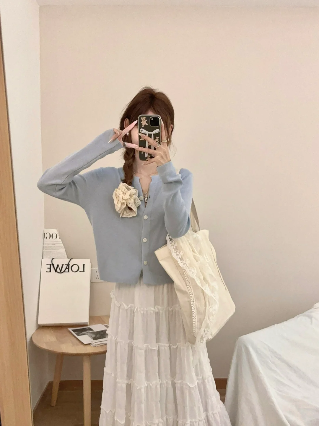 Ootd｜对镜拍｜156小个子｜韩系小清新温柔风