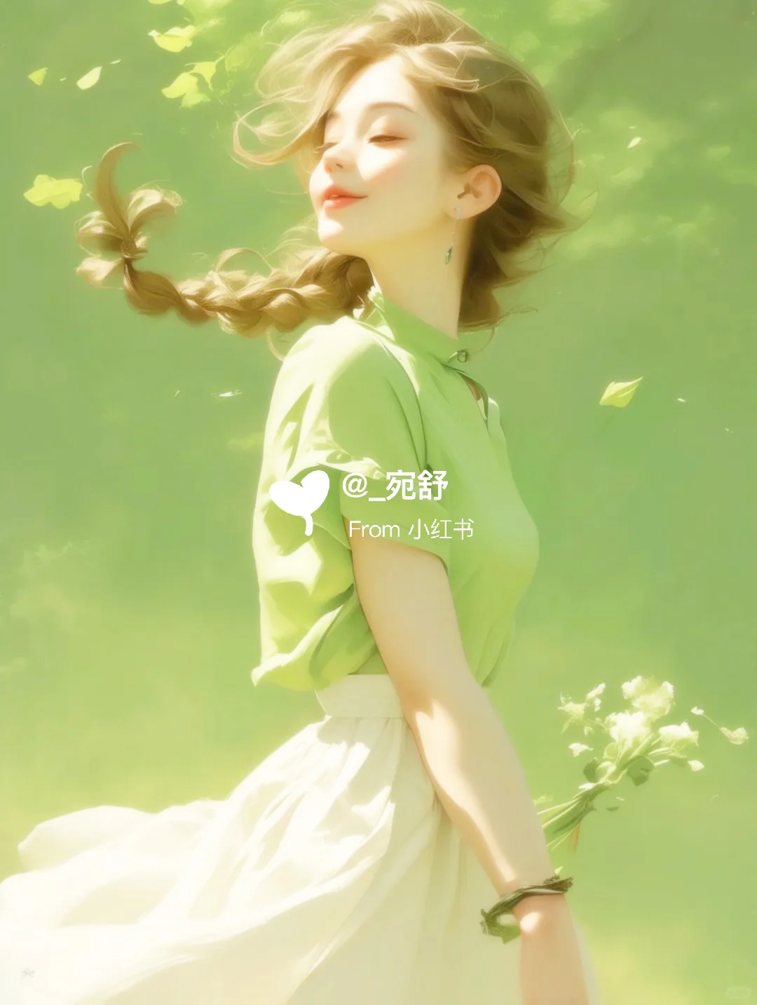 森系清新头像，给夏天无限的凉爽