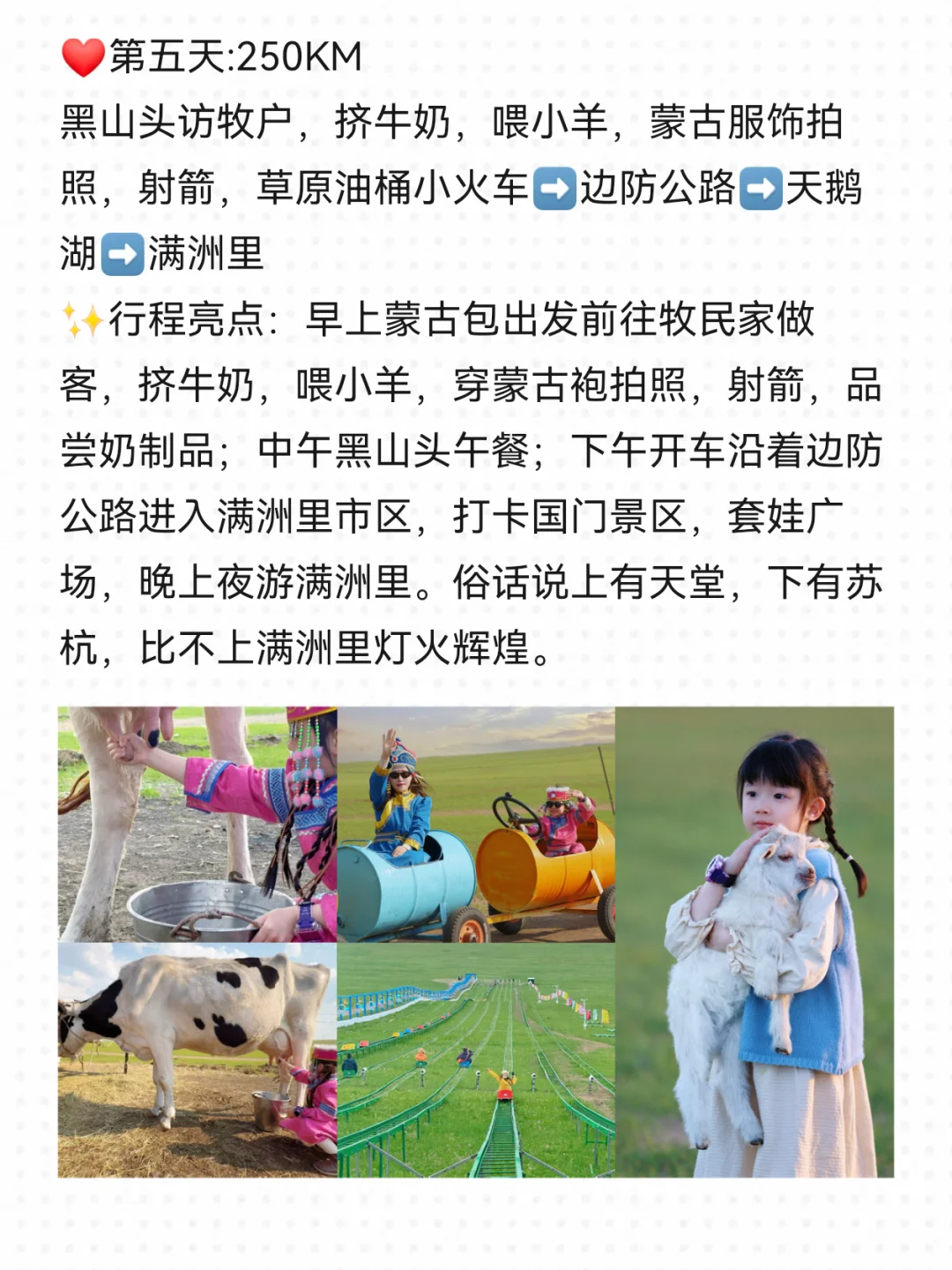 暑假呼伦贝尔亲子游，23条血泪教训‼️请听劝