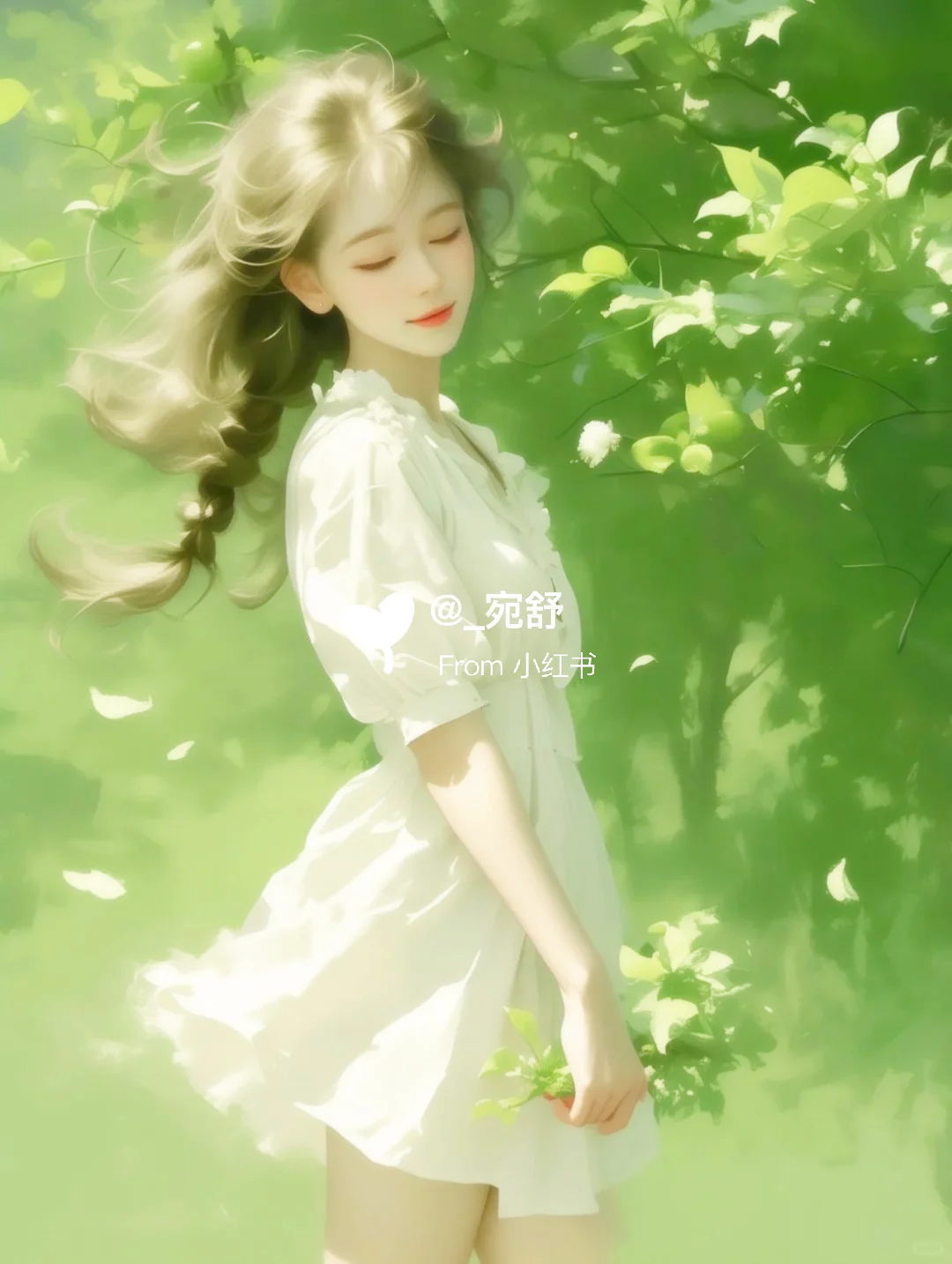 森系清新头像，给夏天无限的凉爽