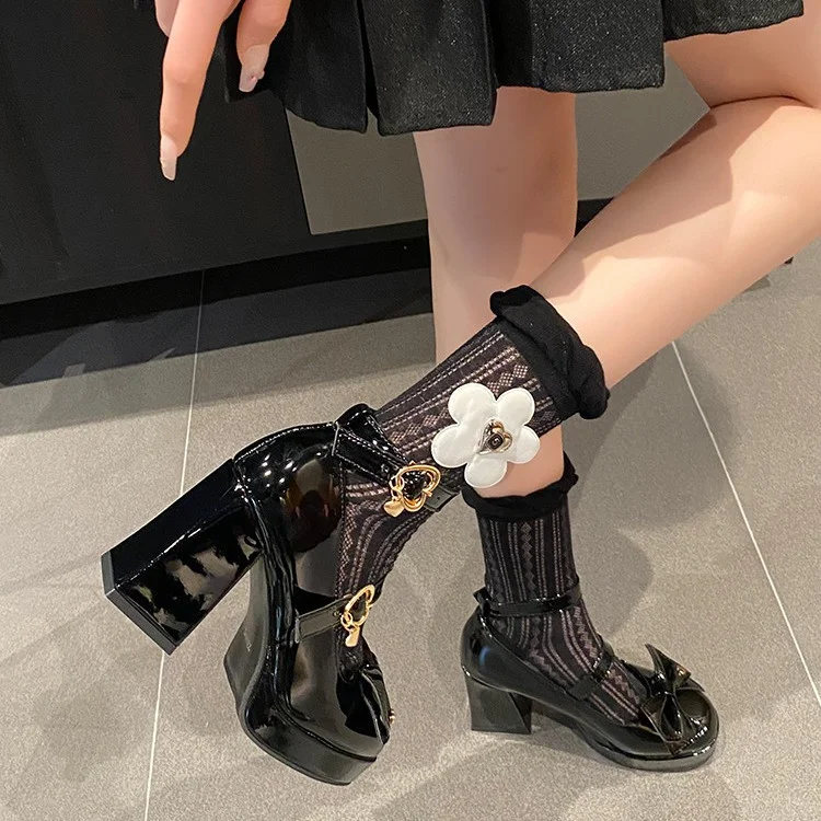 🌟洛丽塔高跟鞋，😍35-43 码，都能穿