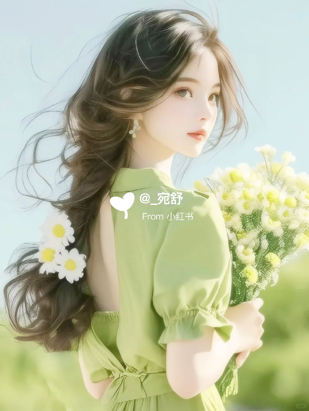 森系清新头像，给夏天无限的凉爽
