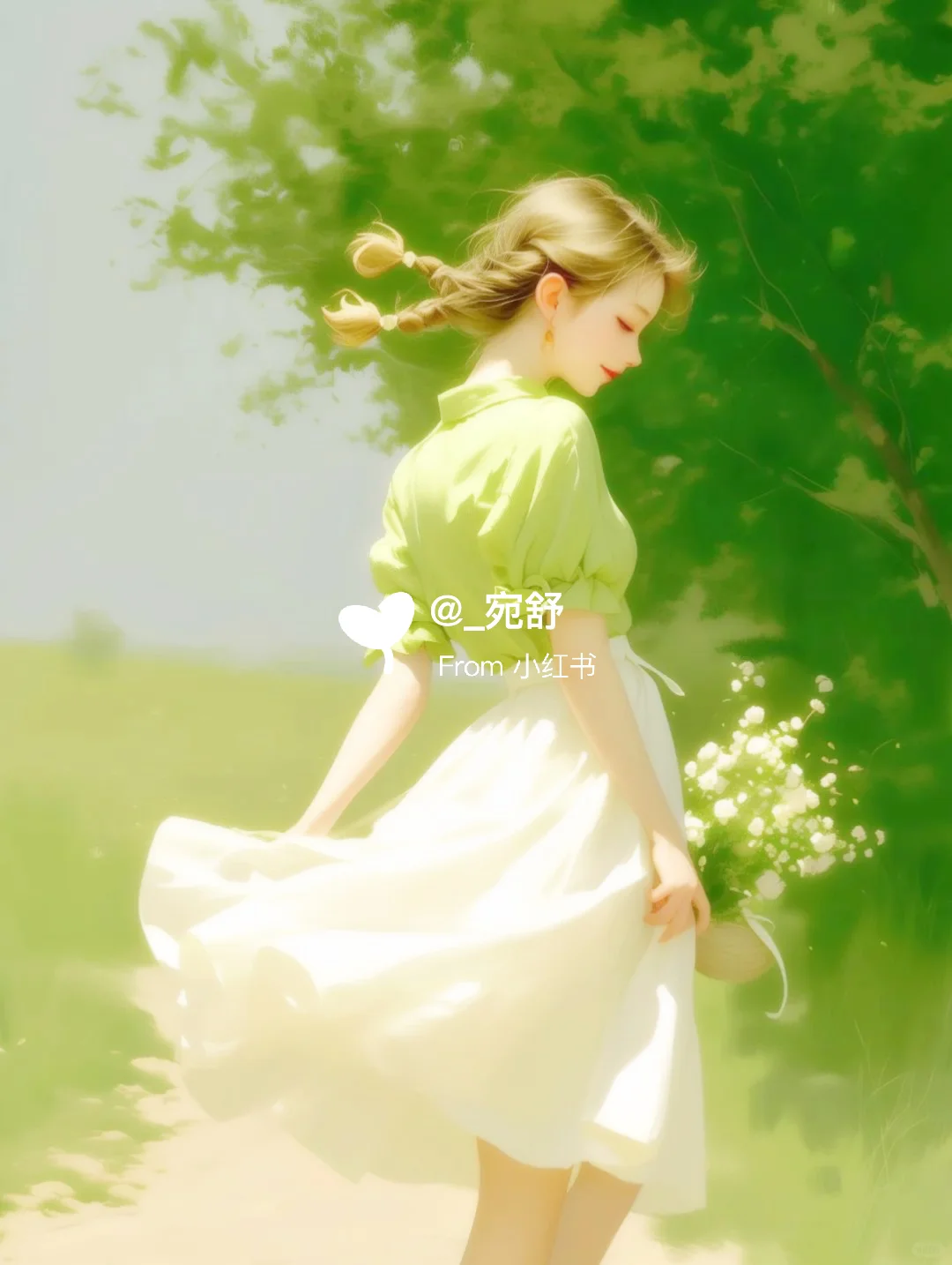 森系清新头像，给夏天无限的凉爽