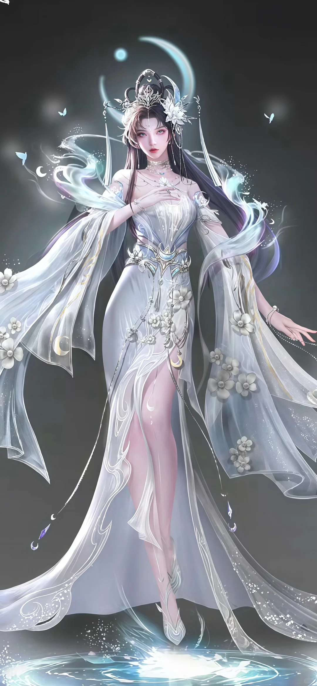 女神们的原画展示也太美了吧