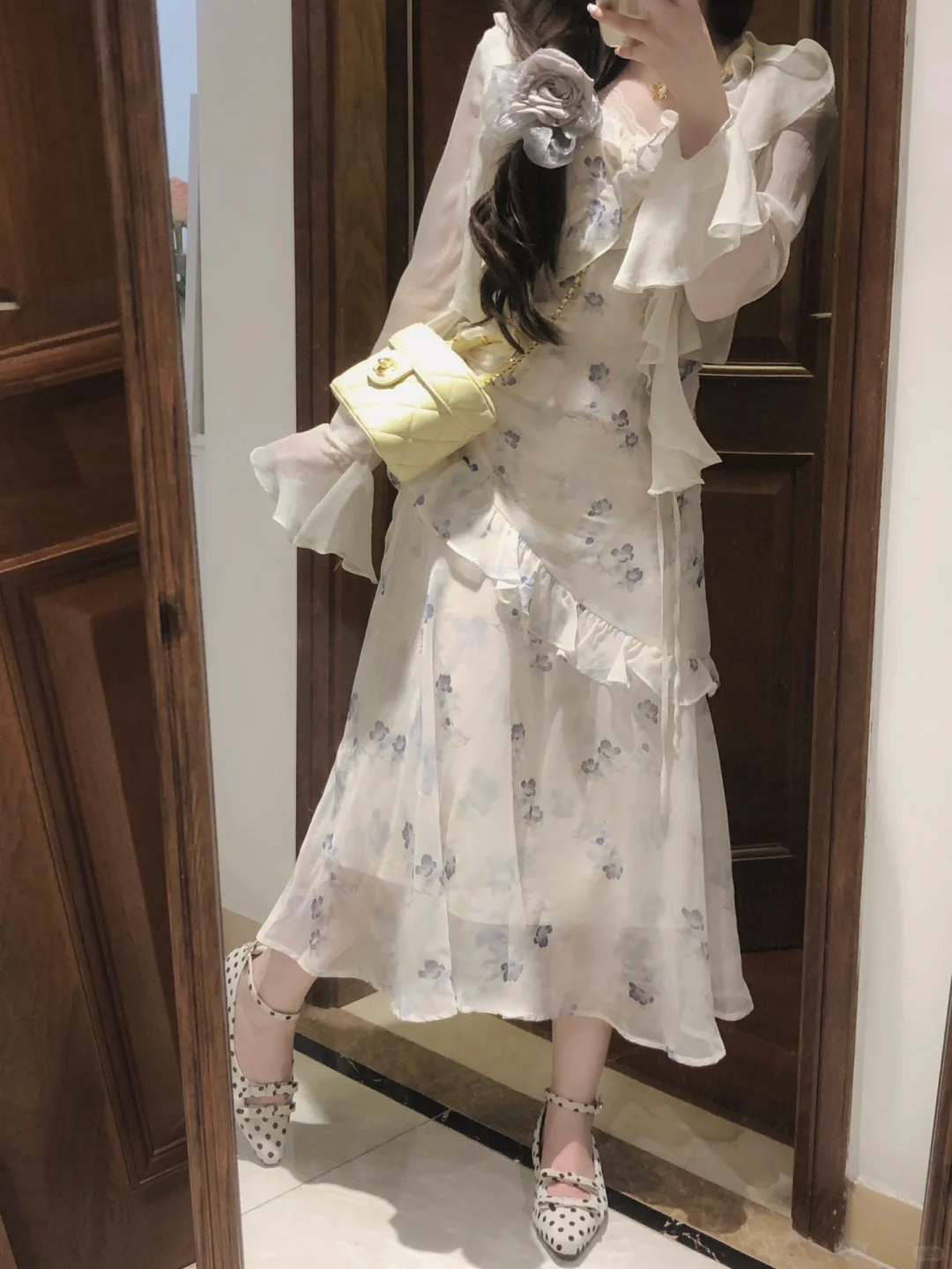 小雨温柔☔️还是很爱碎花裙～