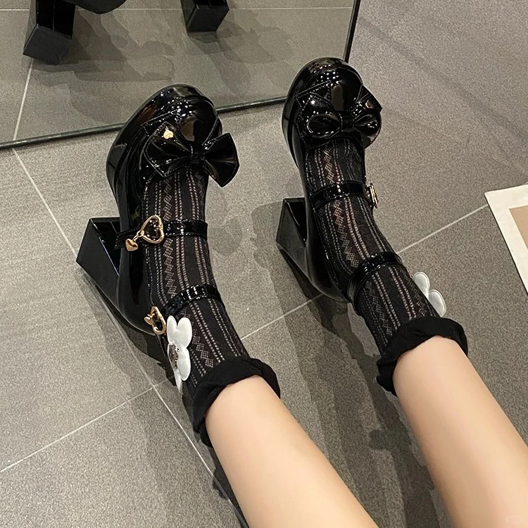 🌟洛丽塔高跟鞋，😍35-43 码，都能穿