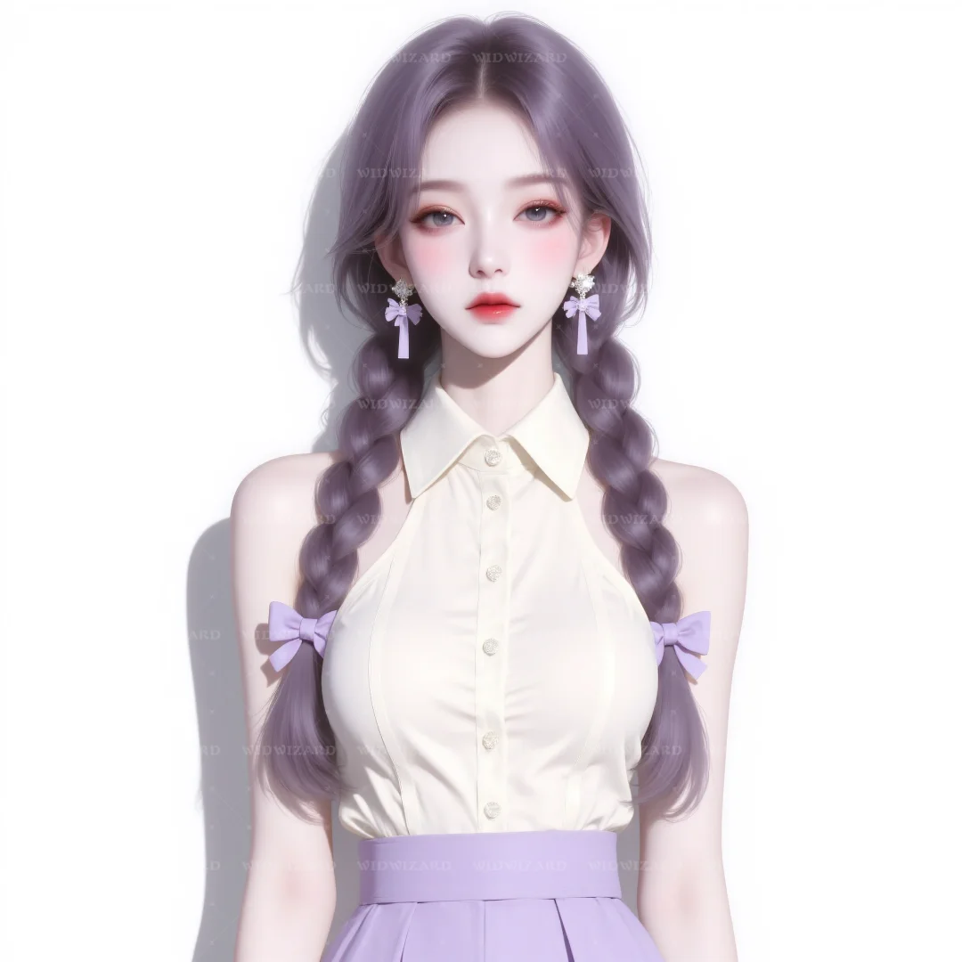 032甜美青春少女！清新穿搭，灵动可爱🥰