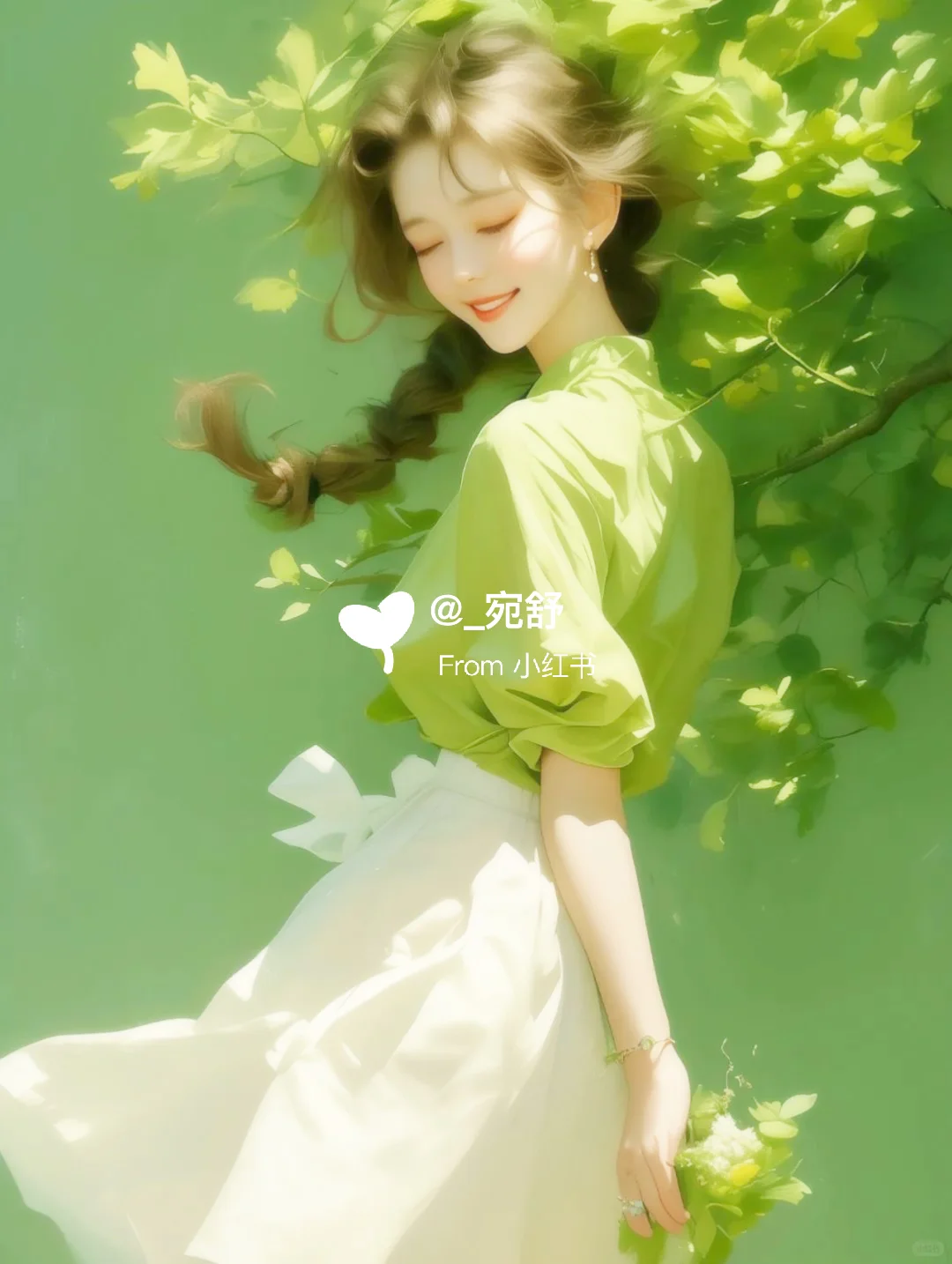 森系清新头像，给夏天无限的凉爽