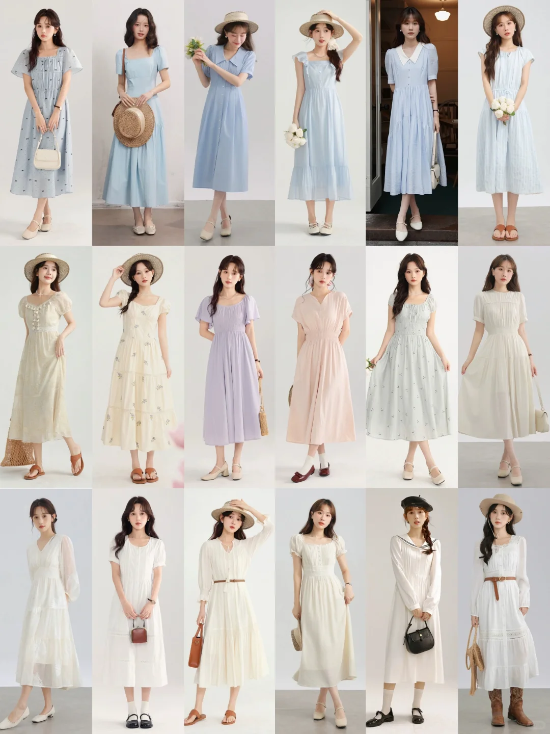 每日一品牌|被问疯了夏日纯色仙女裙💃