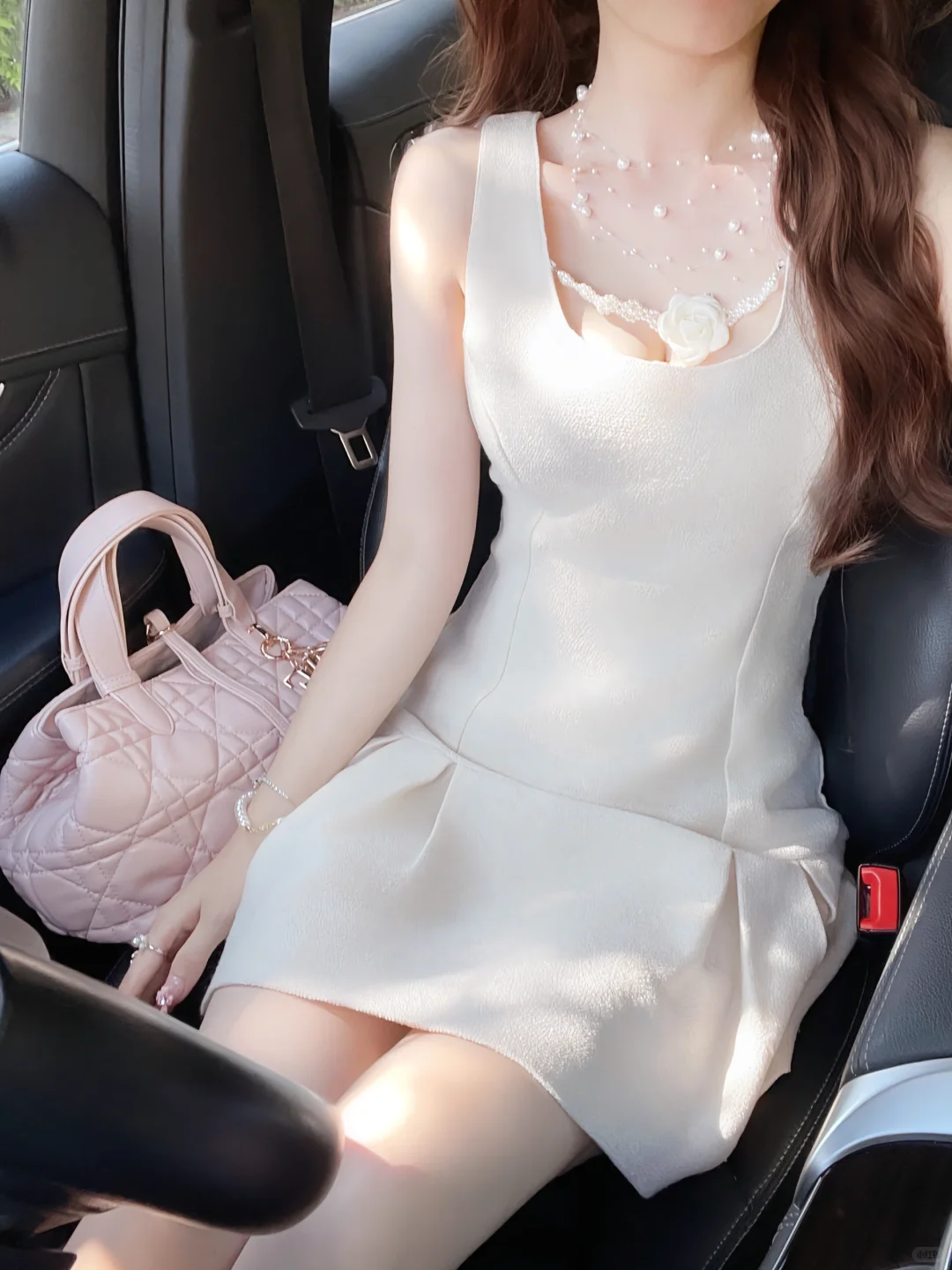 夏日优雅小白裙🌷