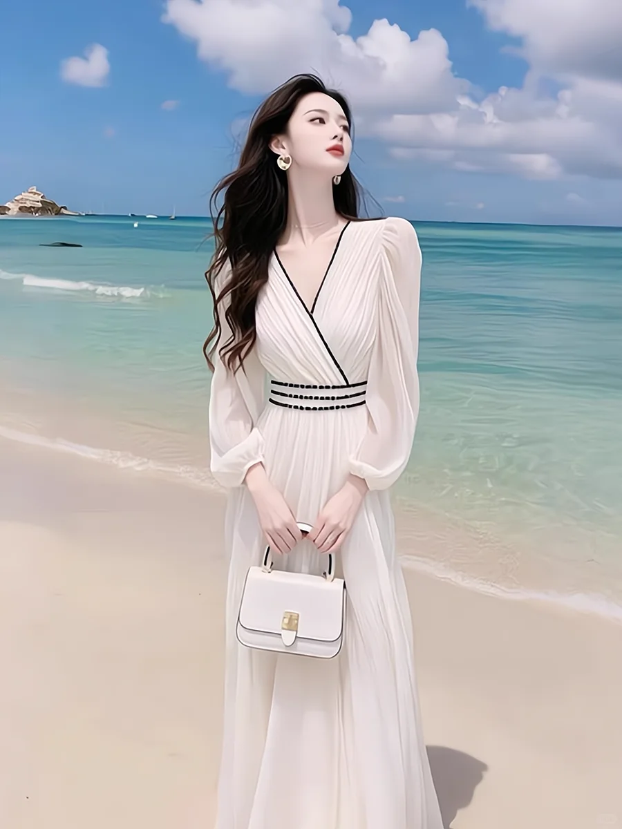 温柔气质女神穿搭分享！气质显瘦气质连衣裙