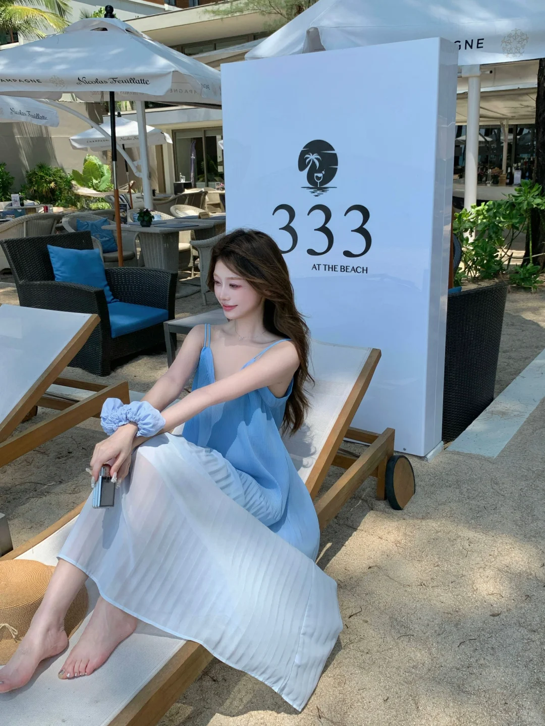 太爱这个海滩裙了！🏖️