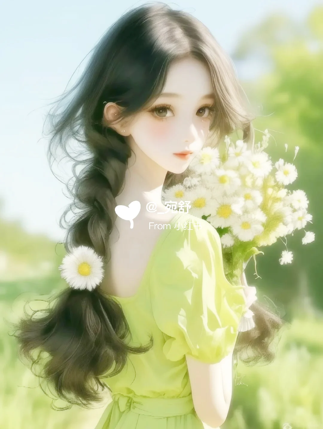 森系清新头像，给夏天无限的凉爽