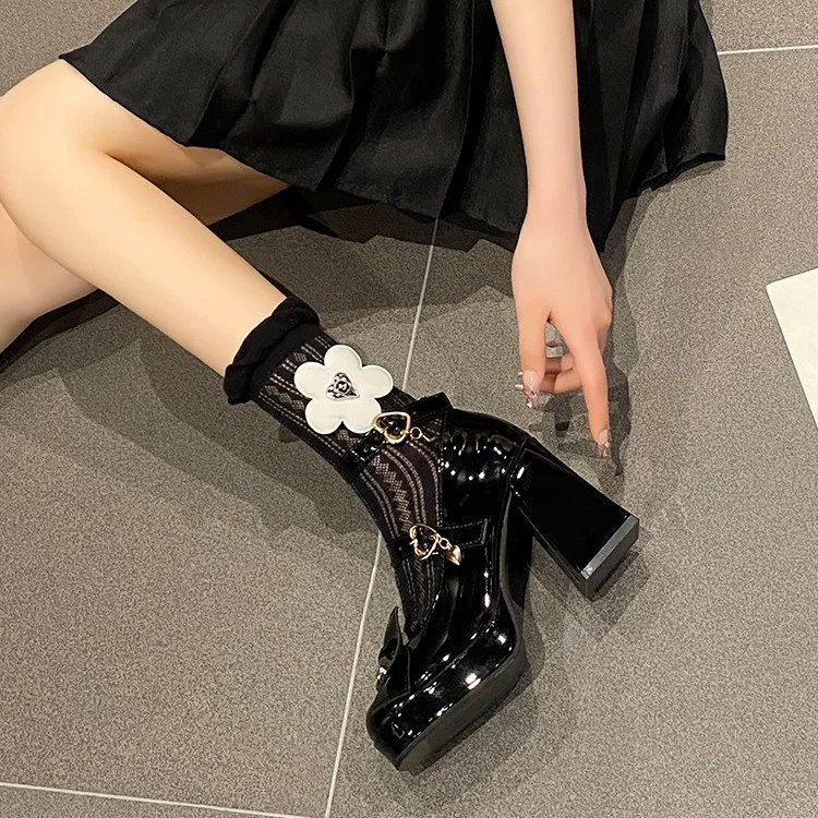 🌟洛丽塔高跟鞋，😍35-43 码，都能穿