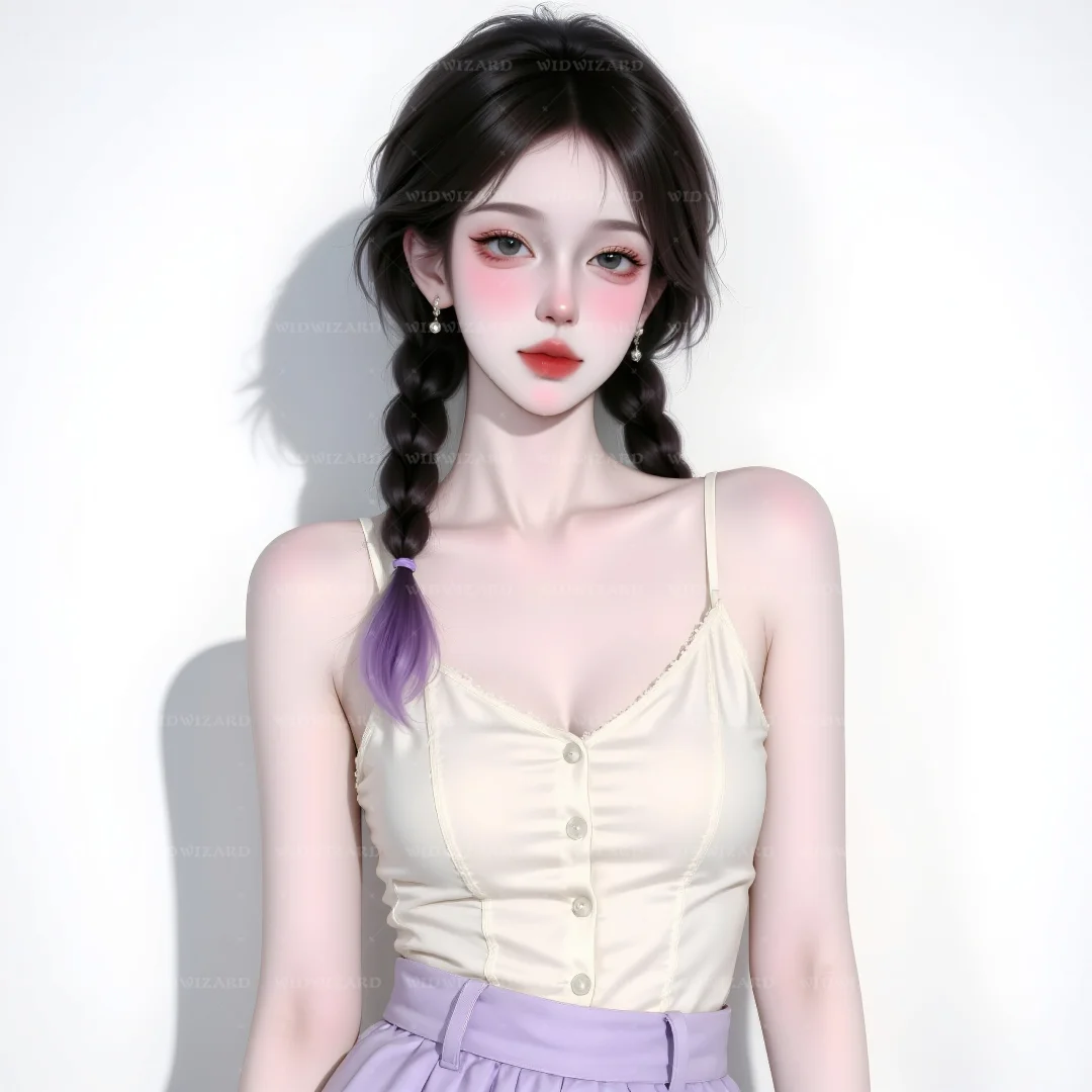 032甜美青春少女！清新穿搭，灵动可爱🥰